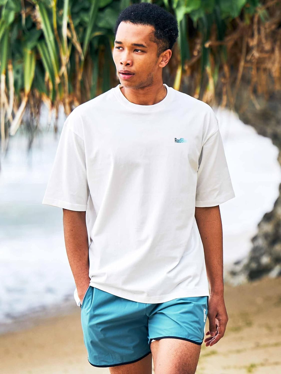 カシミヤ・ニットケープ ［美品］AP STUDIO 23SS リブニットケープ